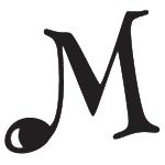 Mr. Music Music School "M" mark